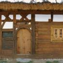 Muzeum Bierkowice - front budynku mieszkalno-gospodarczego